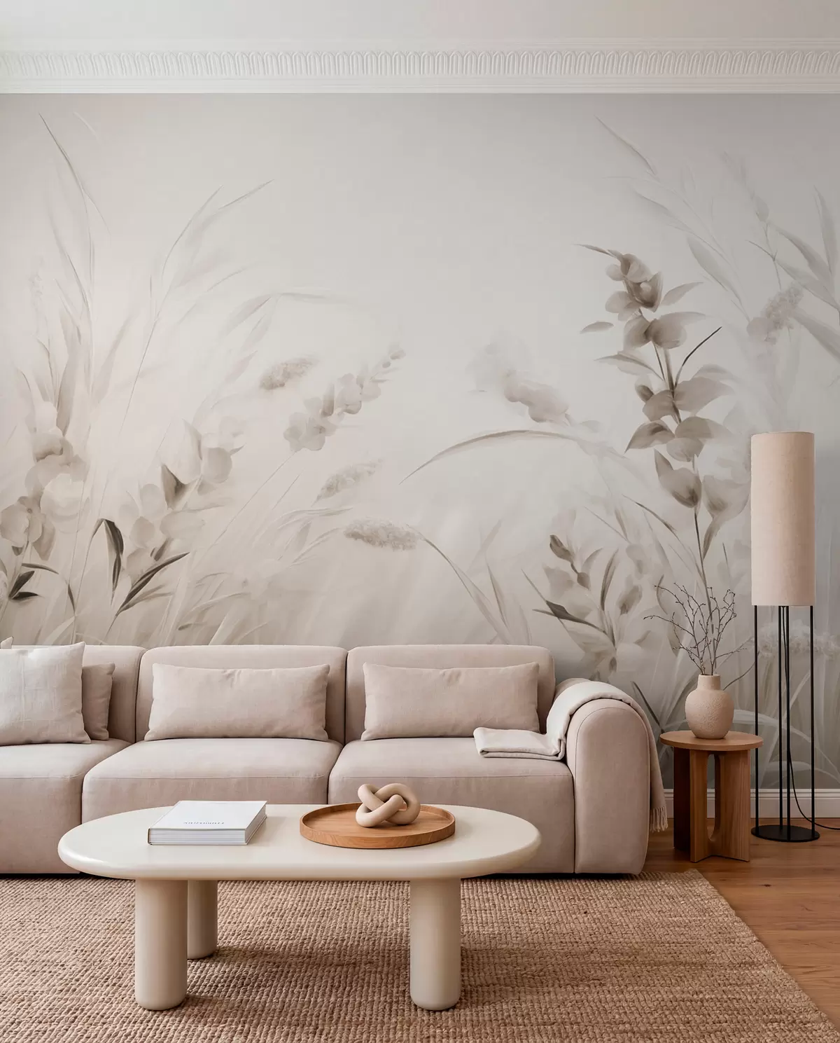 Papier peint Champ de fleurs w05913