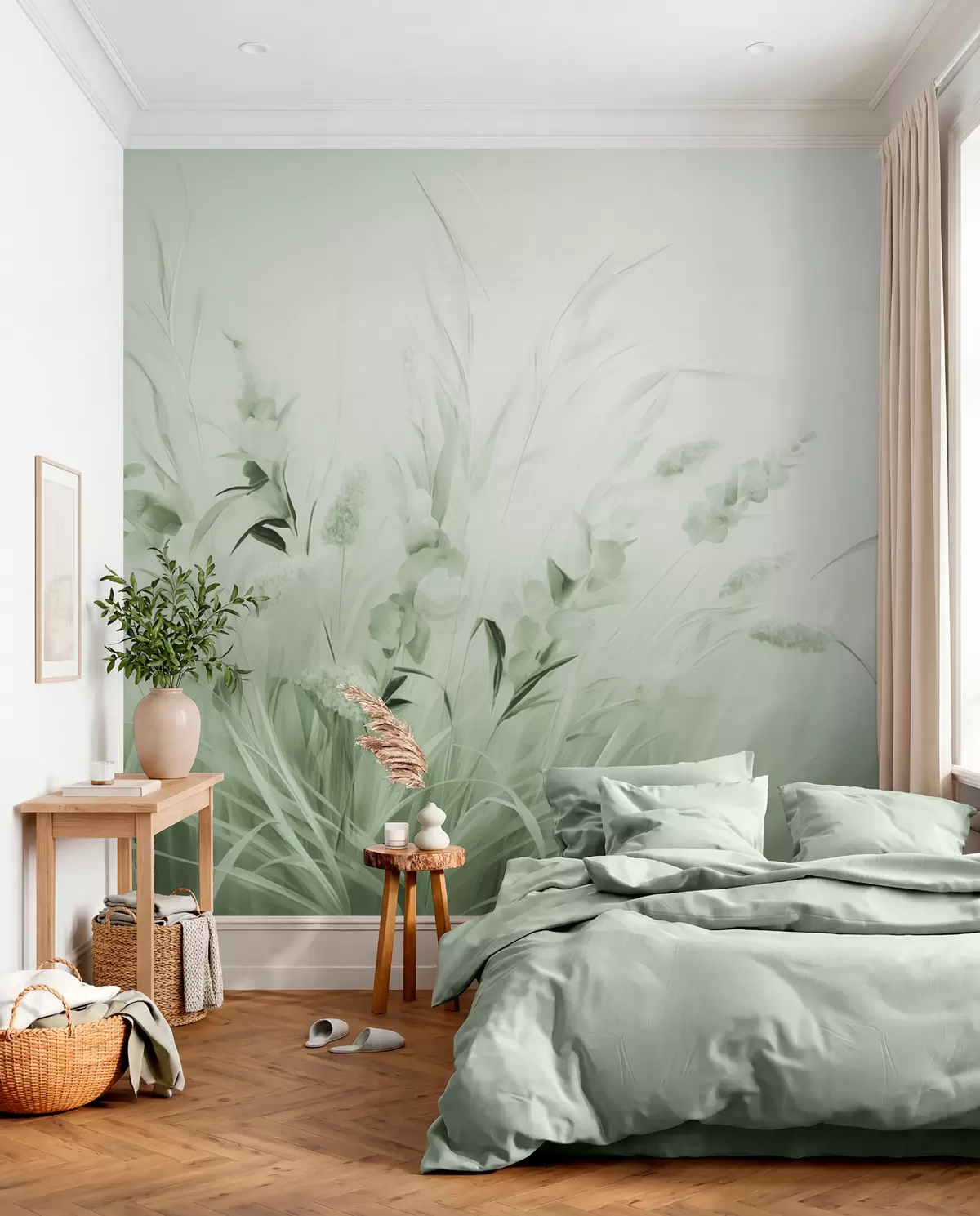 Papier peint Champ de fleurs w05913v1