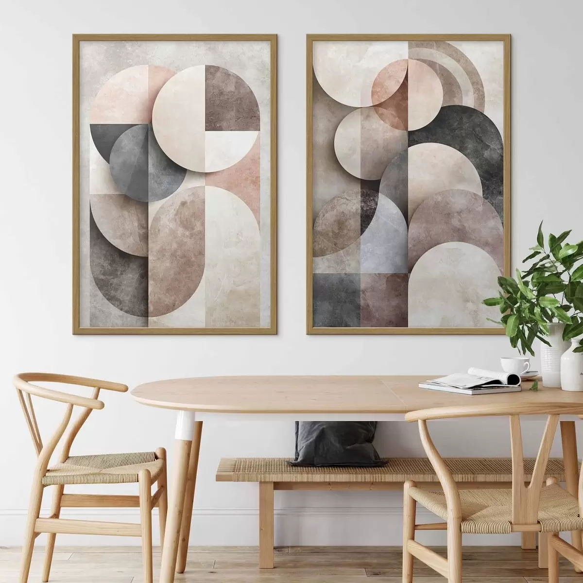 Poster Cercles abstraits d31118
