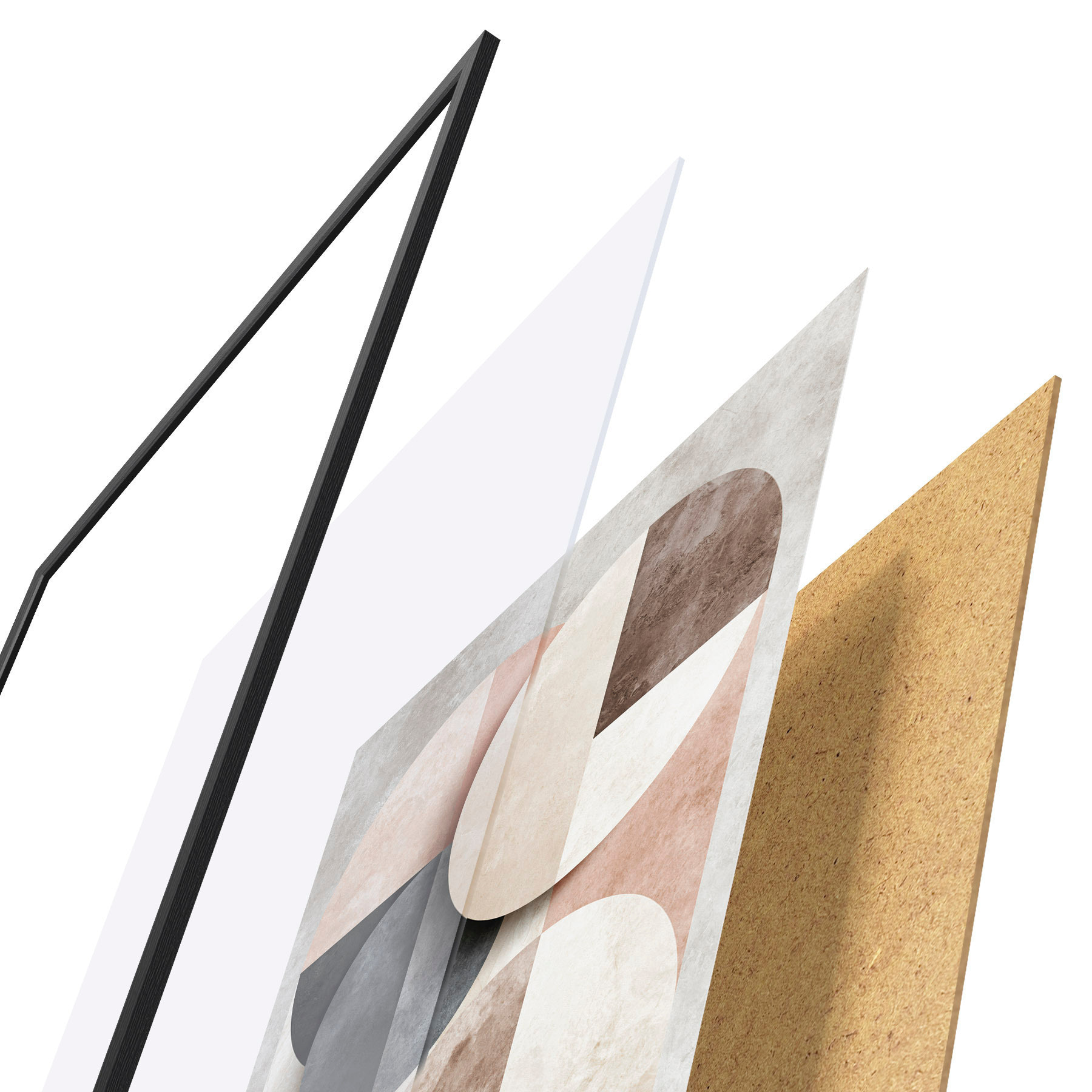 Poster Cercles abstraits d31118