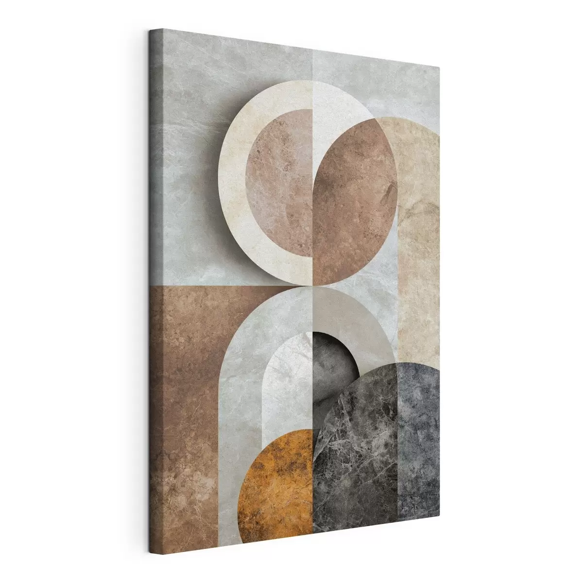 Tableau Composition géométrique à base de cercles s51281
