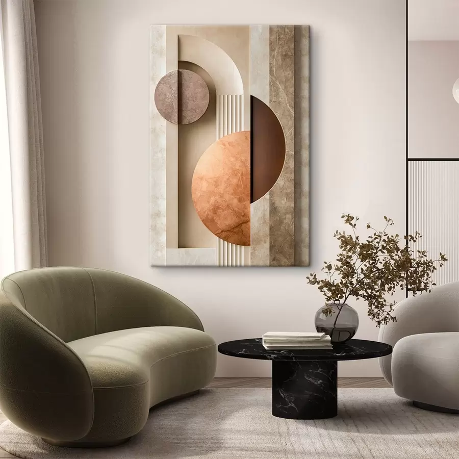 Tableau Géométrie abstraite moderne s51282