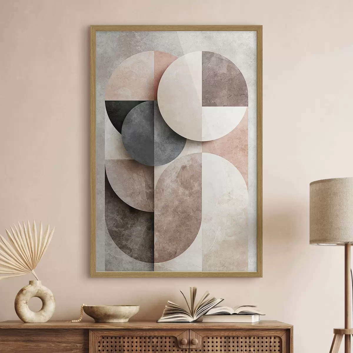 Poster Cercles abstraits f51183