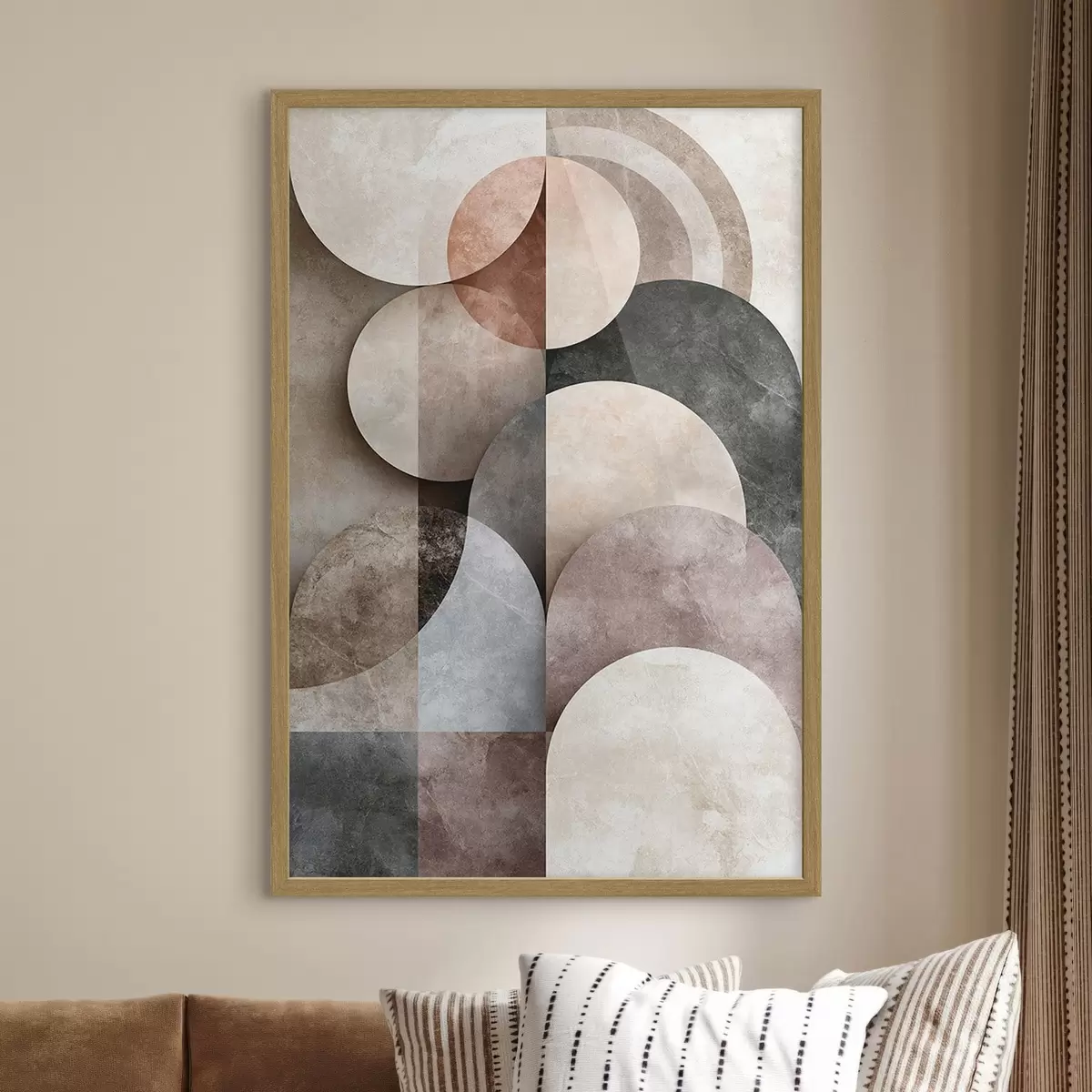 Poster Cercles qui se chevauchent f51184