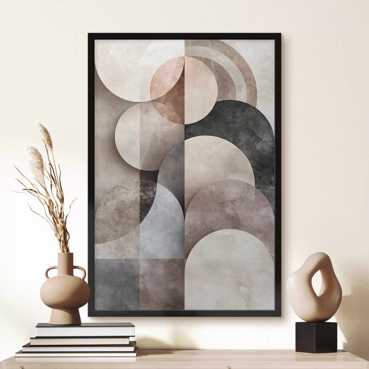 Poster Cercles qui se chevauchent f51184