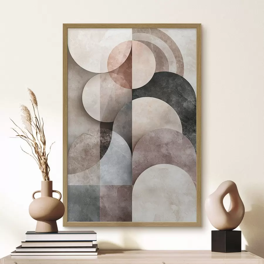 Papier peint Cercles qui se chevauchent f51184