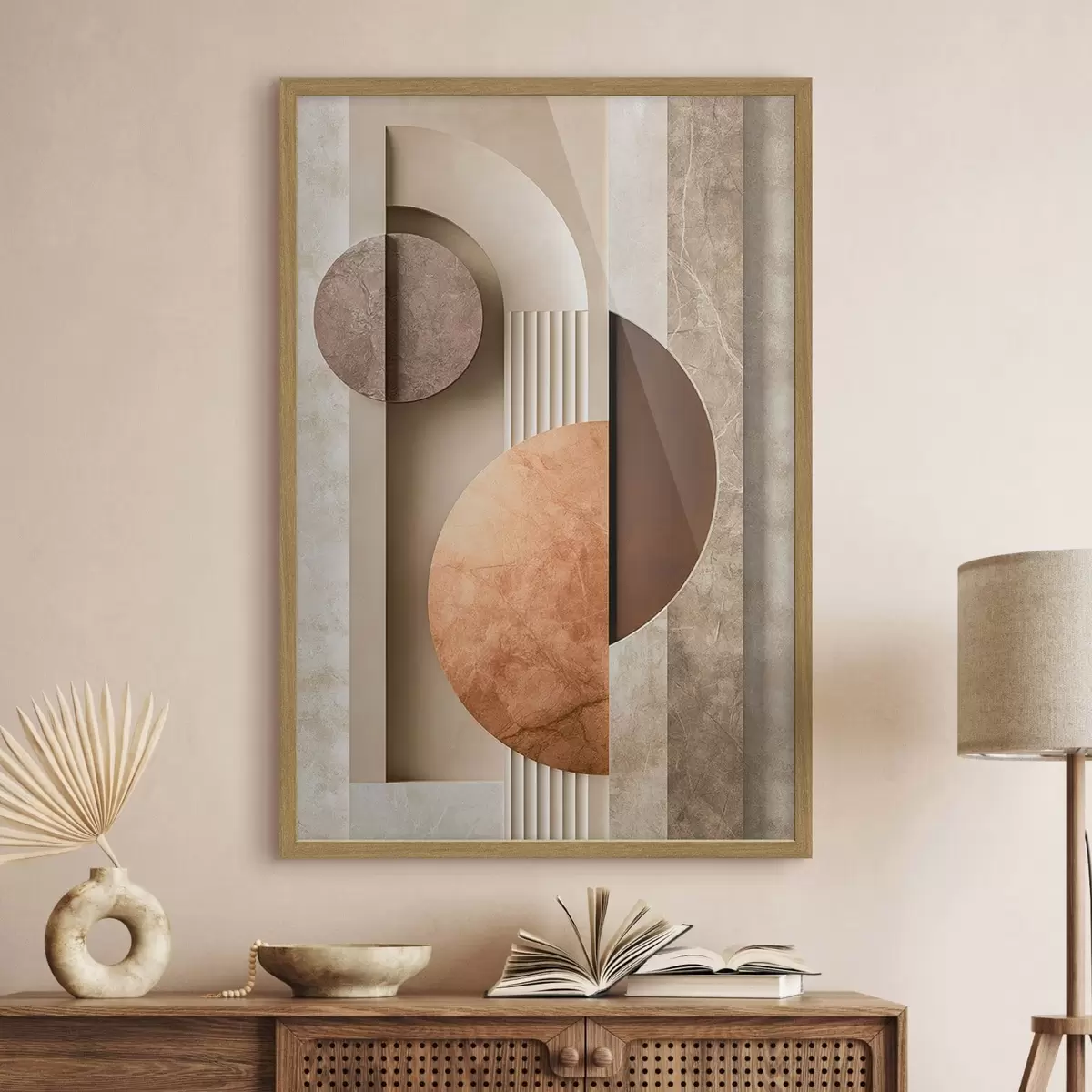 Poster Géométrie abstraite moderne f51282