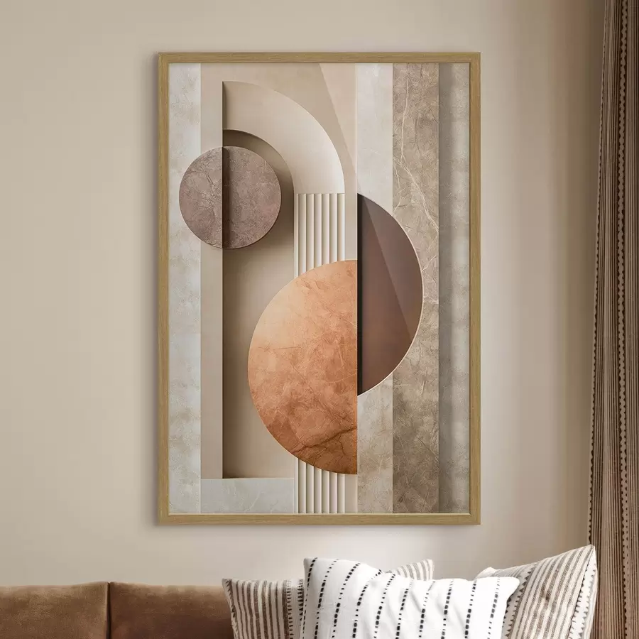 Papier peint Géométrie abstraite moderne f51282