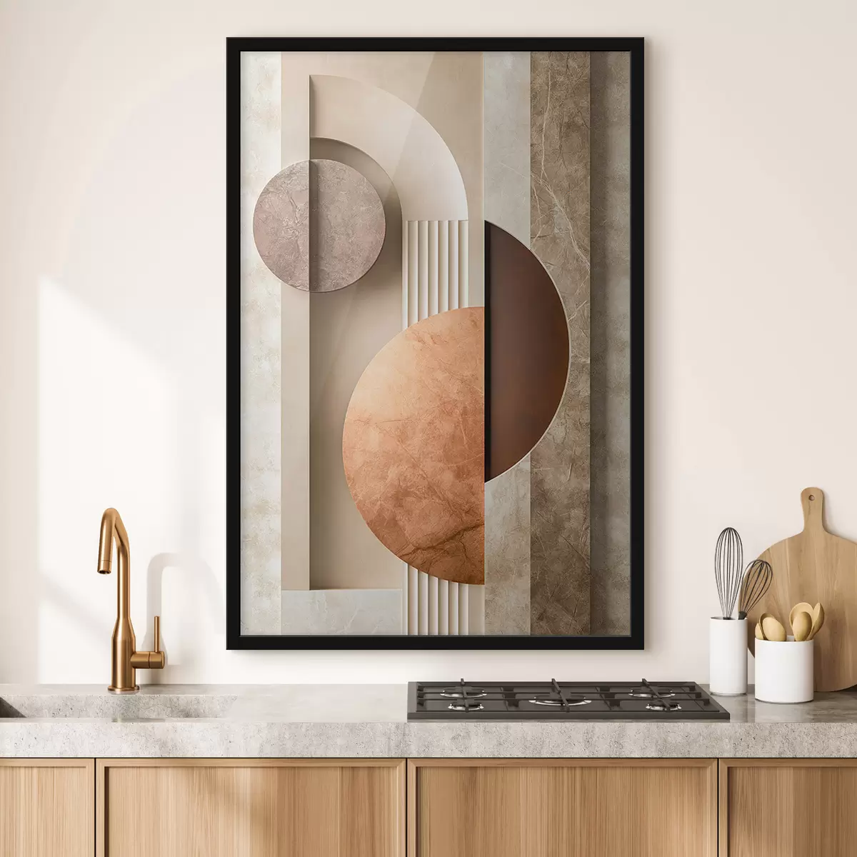 Poster Géométrie abstraite moderne f51282