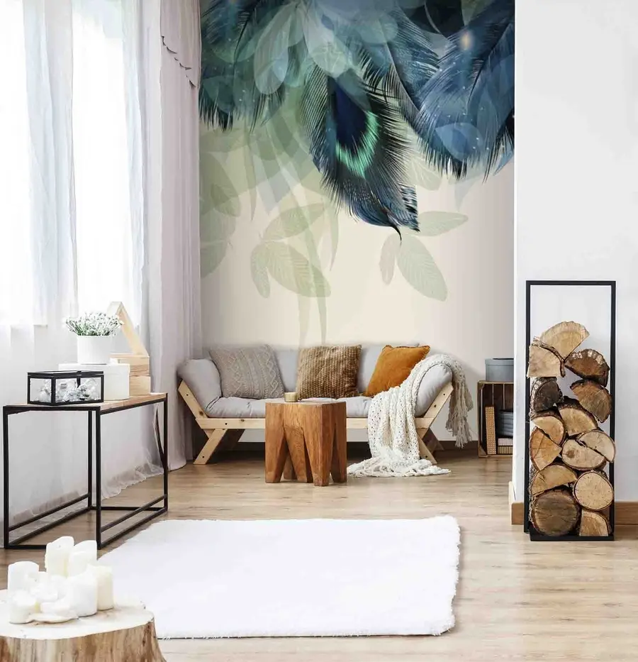 Papier peint Plumes dans le ciel u72316