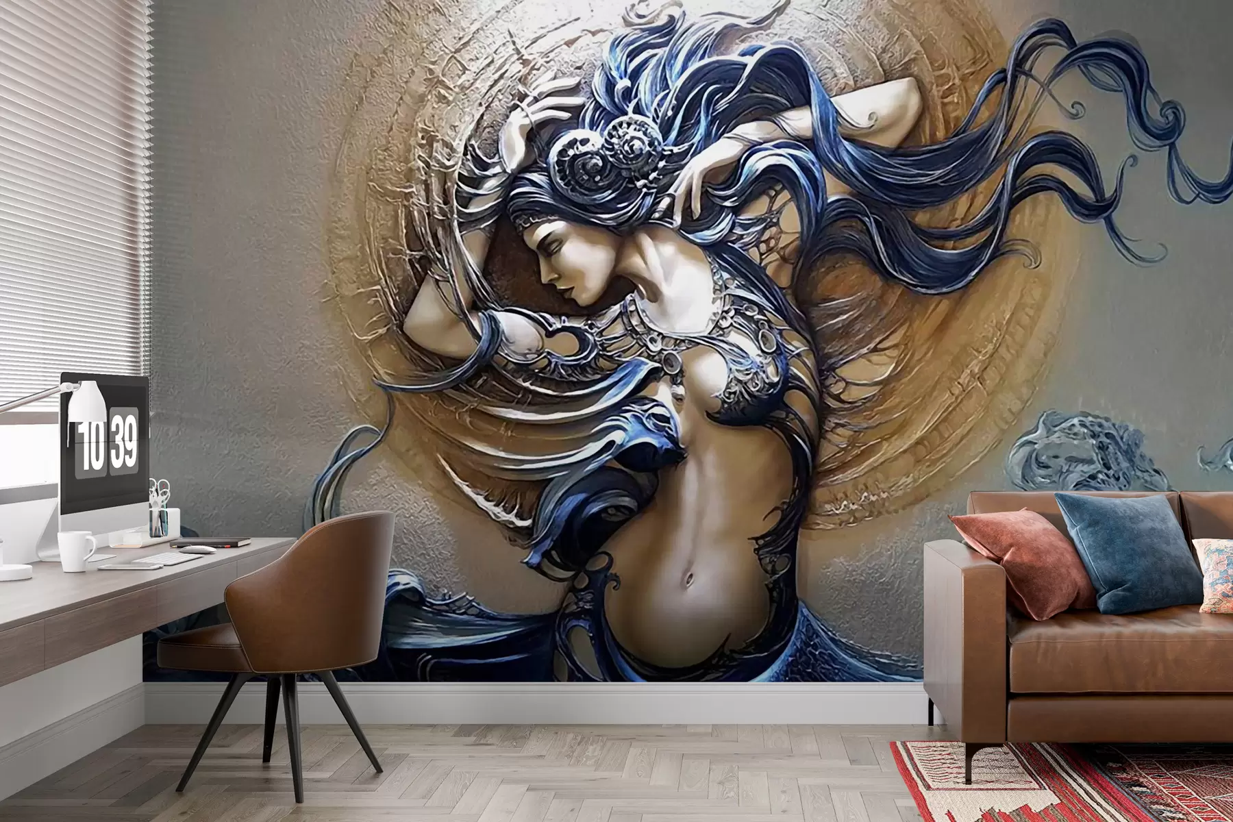 Papier peint Danse de la sirène u40555