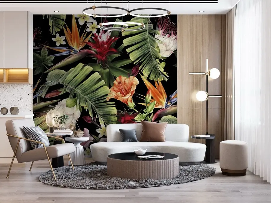 Papier peint Motif tropical u72341