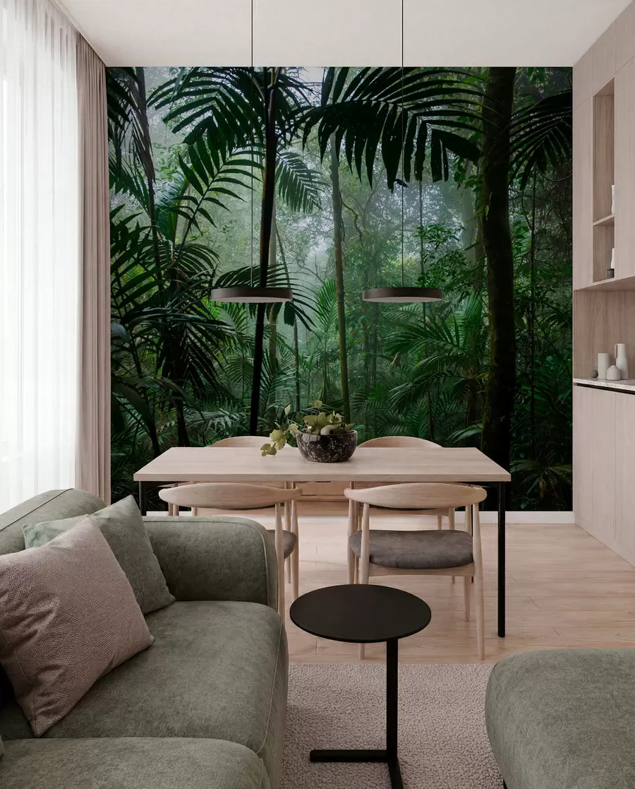 Papier peint Une forêt tropicale u72344