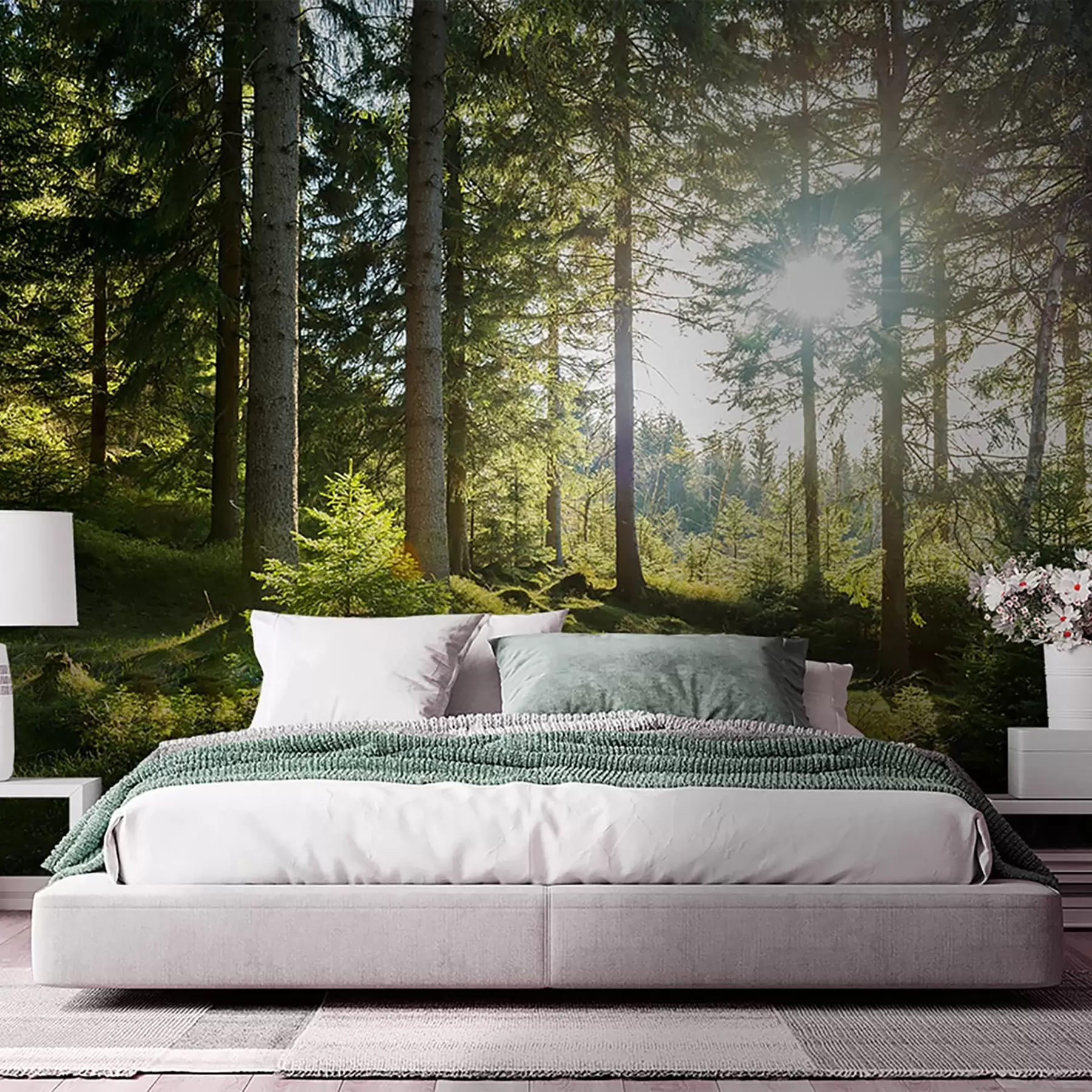 Papier peint Montagnes de Carkonoshe en Pologne u80015