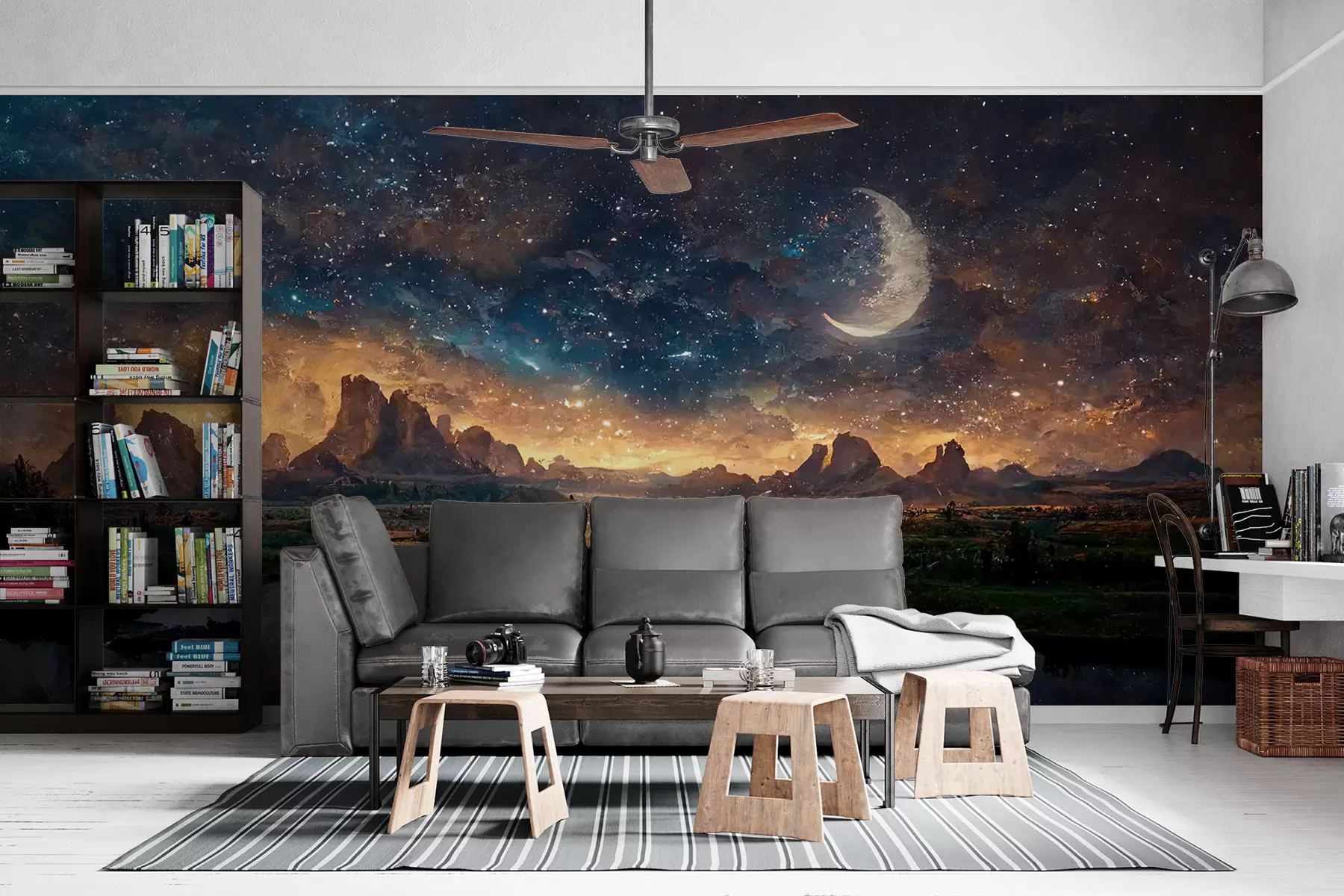 Papier peint Nuit magique dans un autre monde u79812