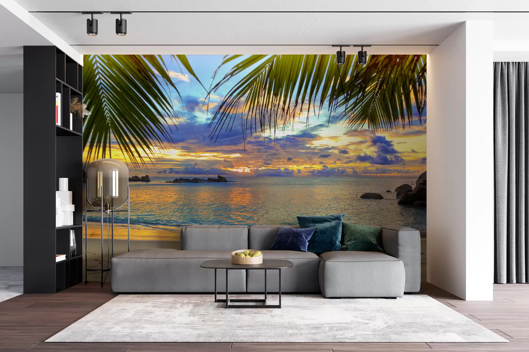 Papier peint Eau, nuage et ciel u56299