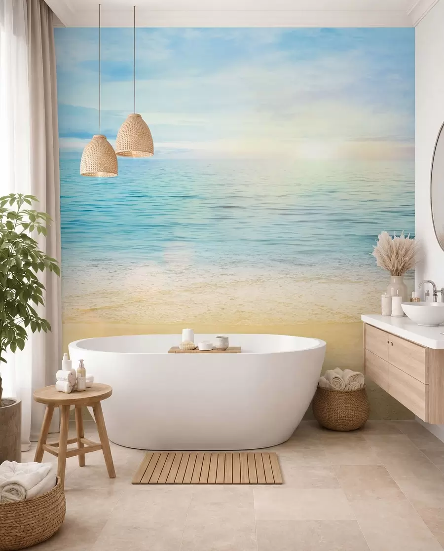 Papier peint Eau, nuage et ciel u57176