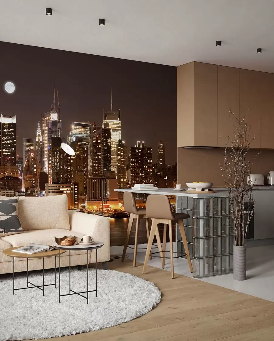 Papier peint Front de mer new-yorkais u57923