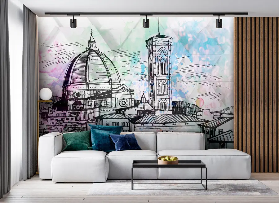 Papier peint Italie Florence u73448