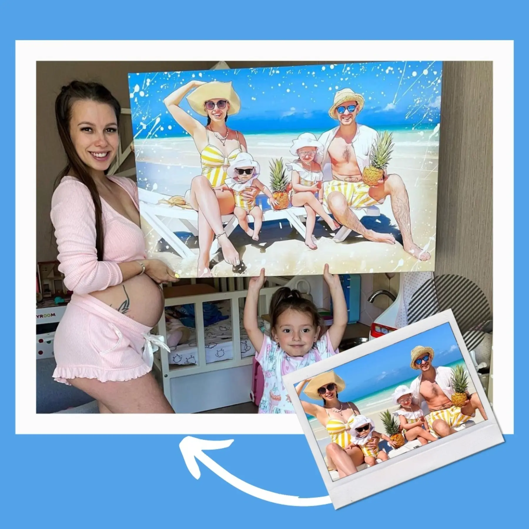 Tableau Photographie, produit et sourire s15716