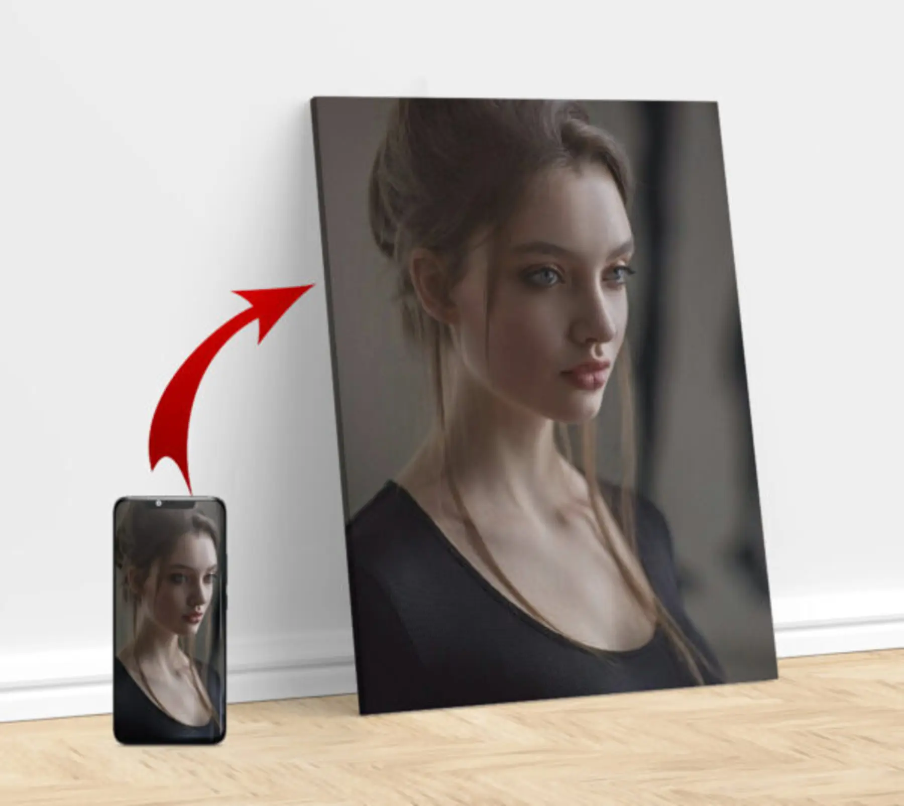 Tableau Cils, art et photographie au flash s15725