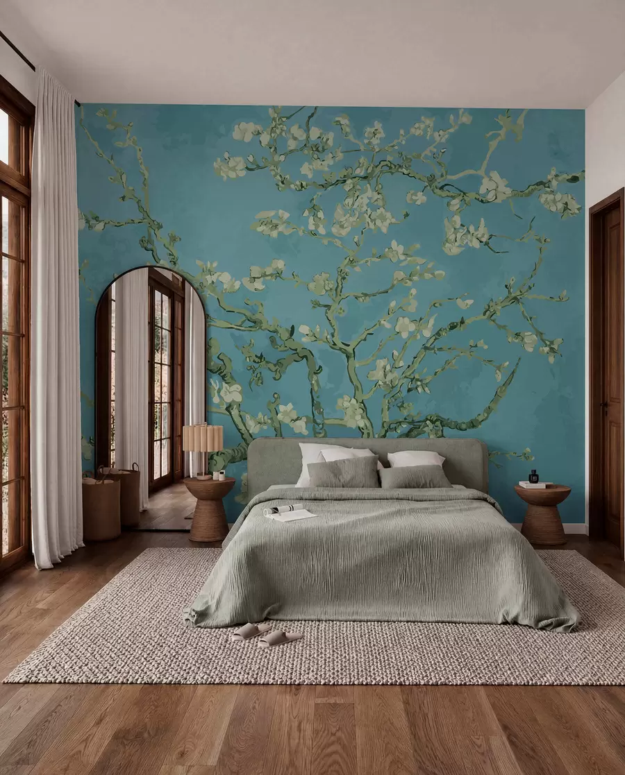 Papier peint Panorama Amandier dans Van Gogh Flowers u93603
