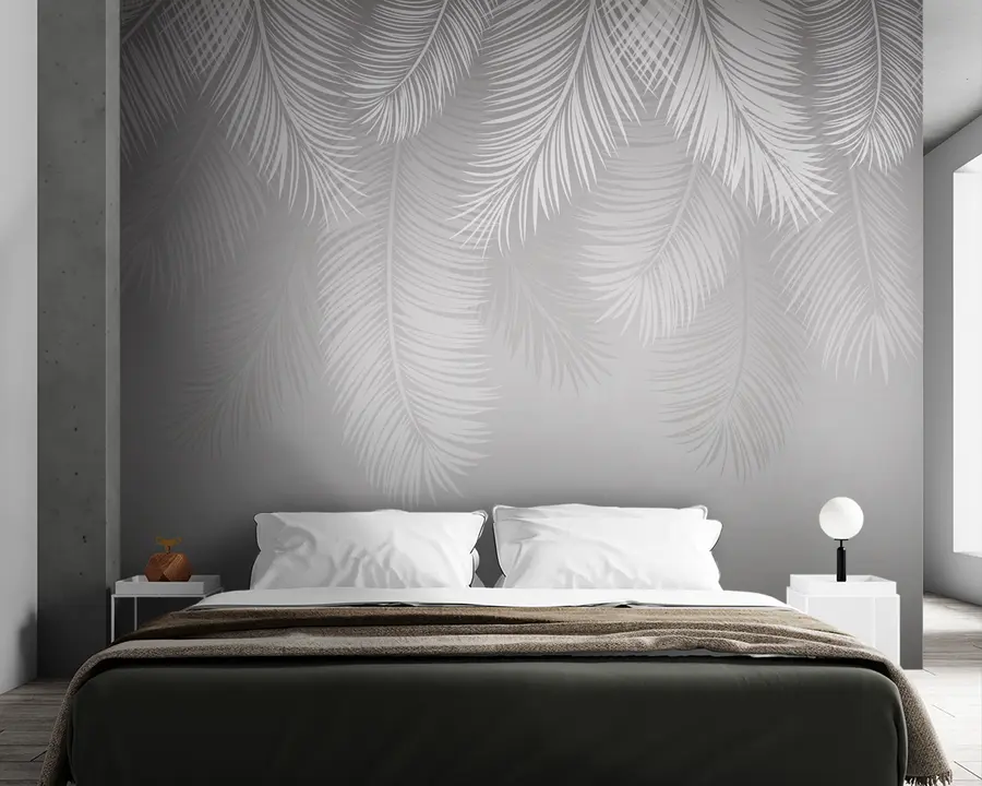 Papier peint Eau, plante et nuage u93109