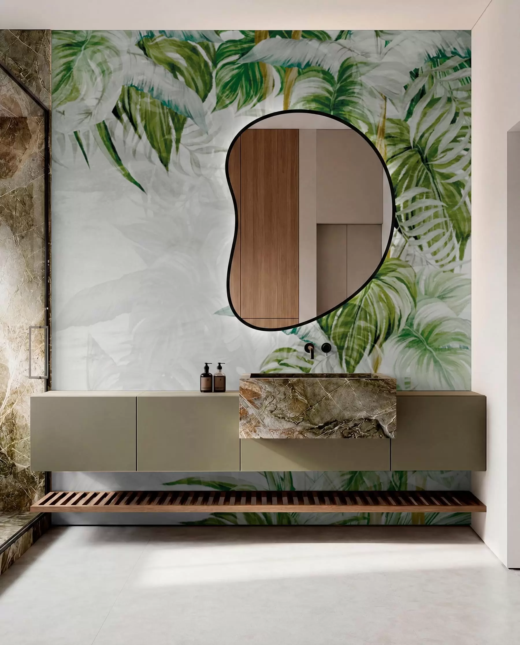 Papier peint Jungle Calme u93228