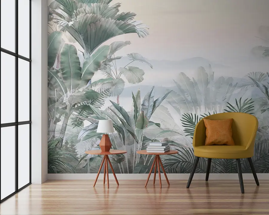Papier peint Tropiques brumeux u93233