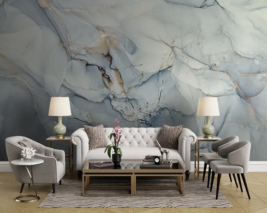 Papier peint Calotte glaciaire, neige et fonte u93432