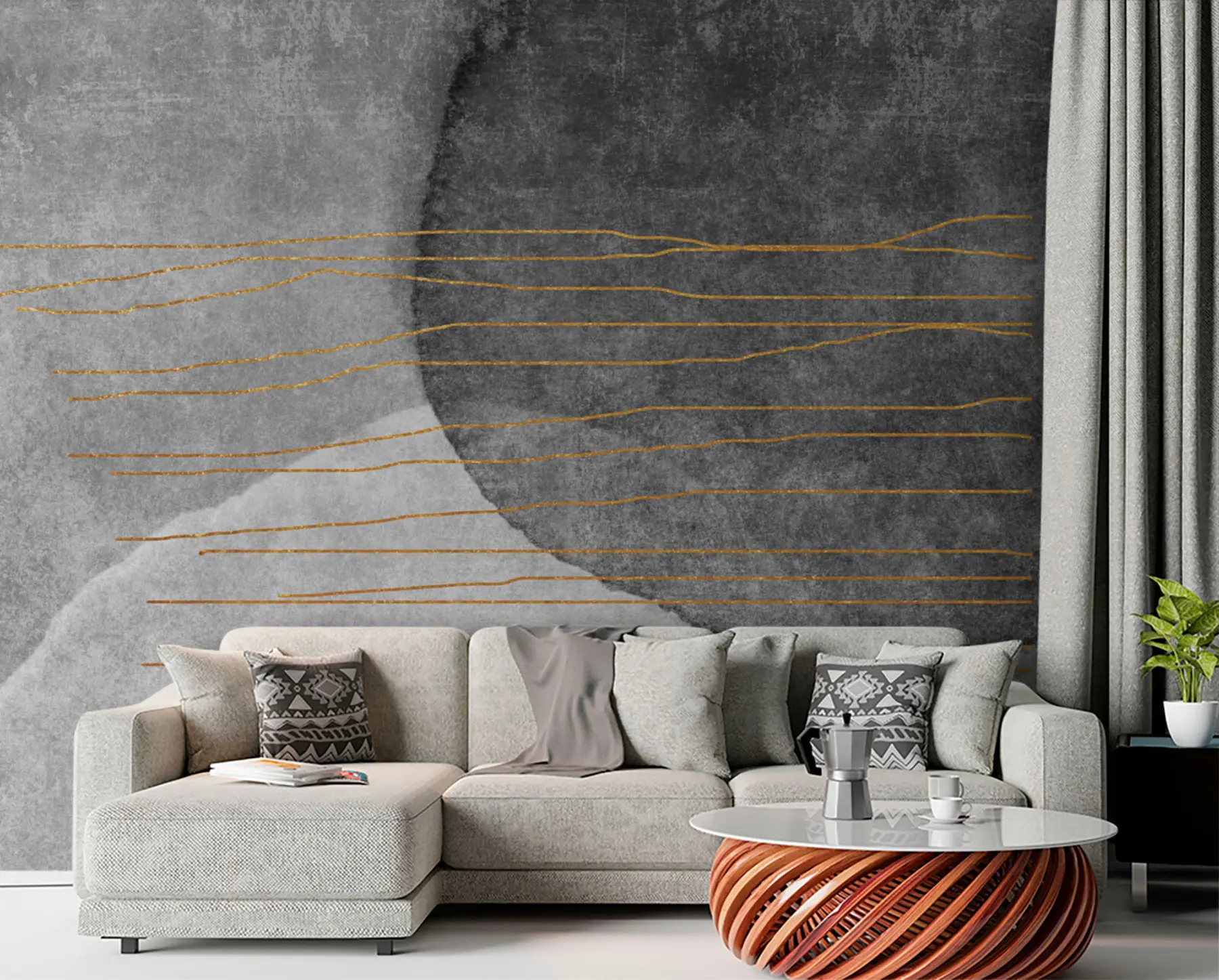 Papier peint Art abstrait de la peinture à l'huile u78579