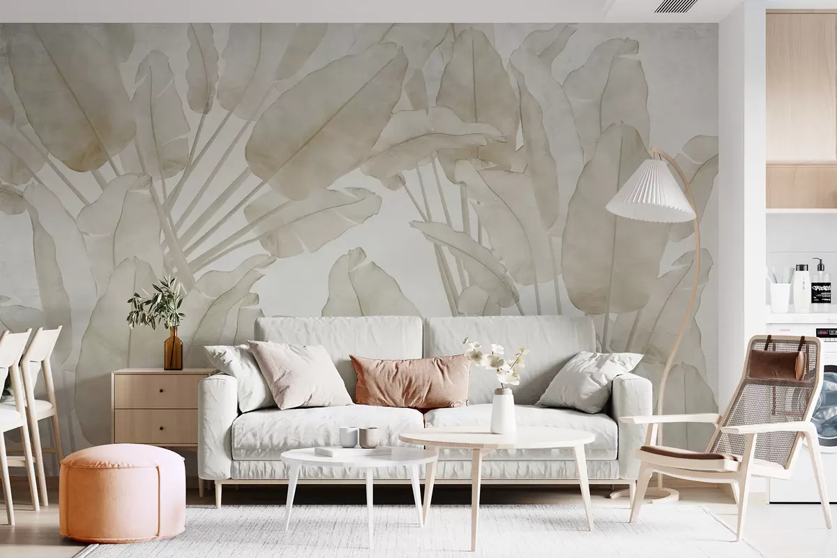 Papier peint La banane laisse la tendance u73963