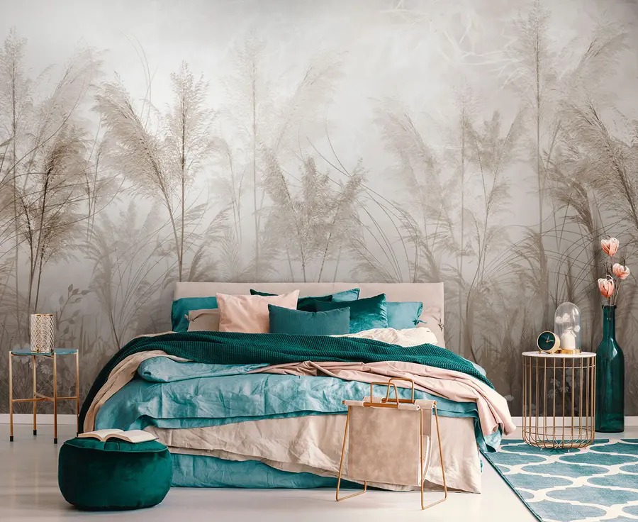 Papier peint Branches dans le style brouillard boho u73981