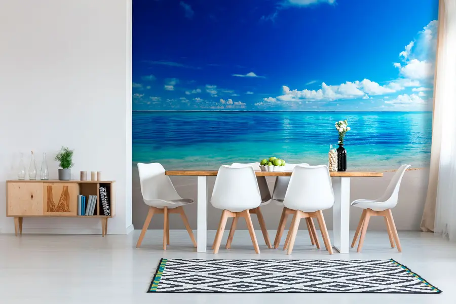 Papier peint Plage de sable et mer u74335