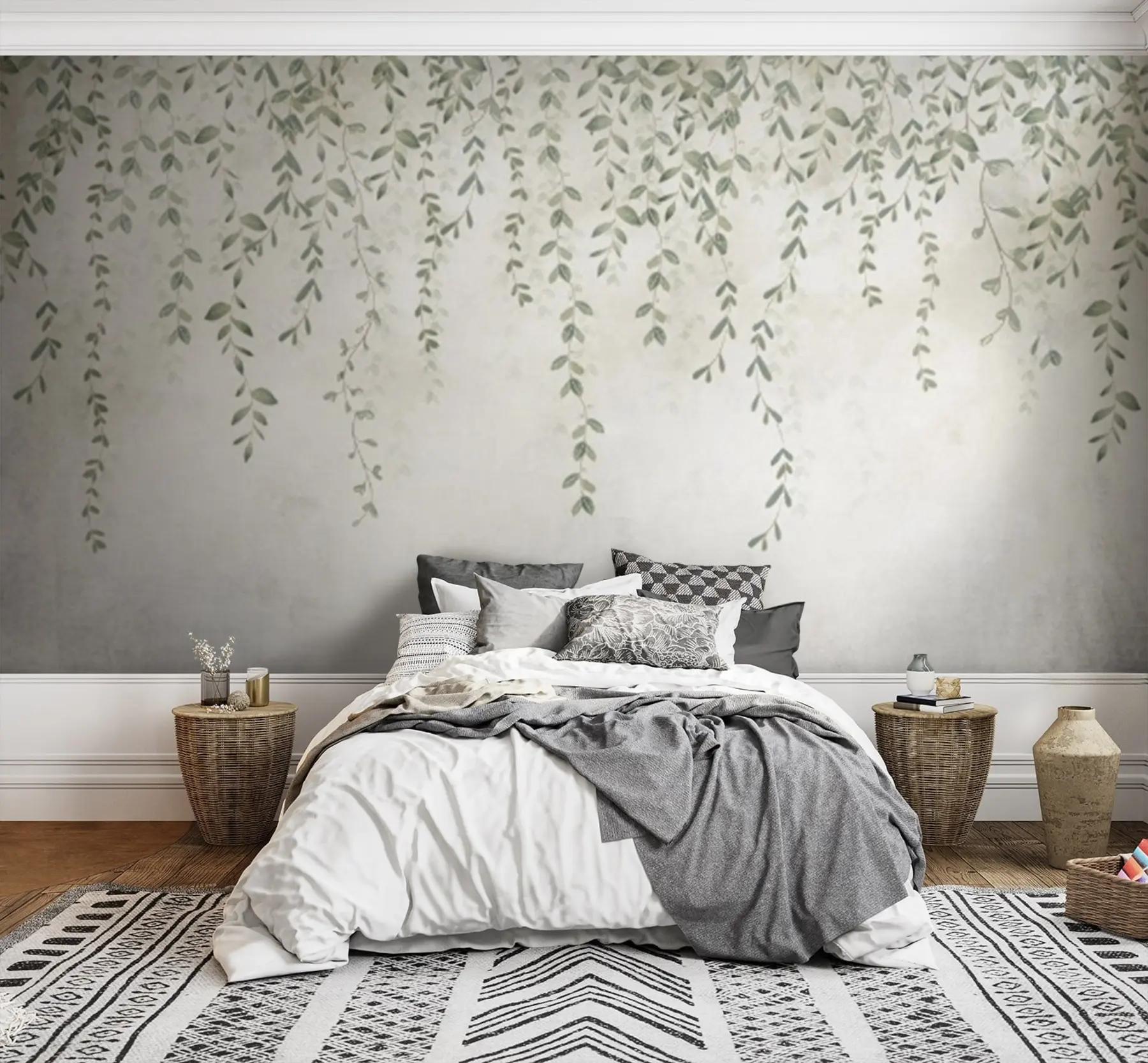 Papier peint Vignes à feuillage u71244