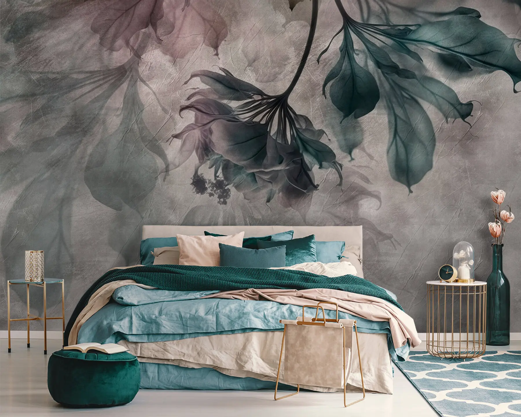 Papier peint Branches translucides délicates u93927