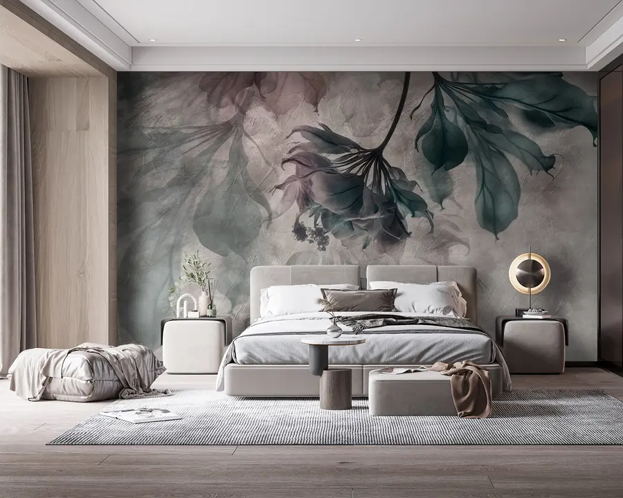 Papier peint Branches translucides délicates u93927