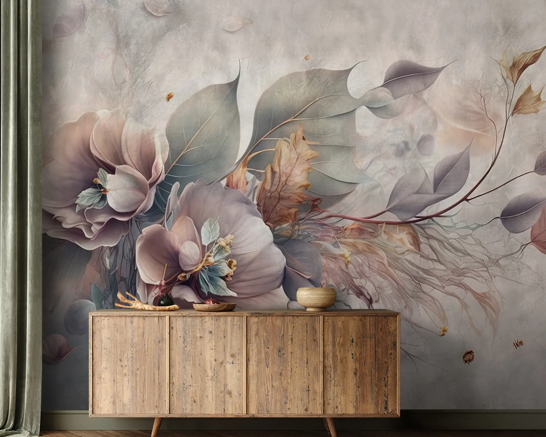 Papier peint Fleurs de chimère u93930