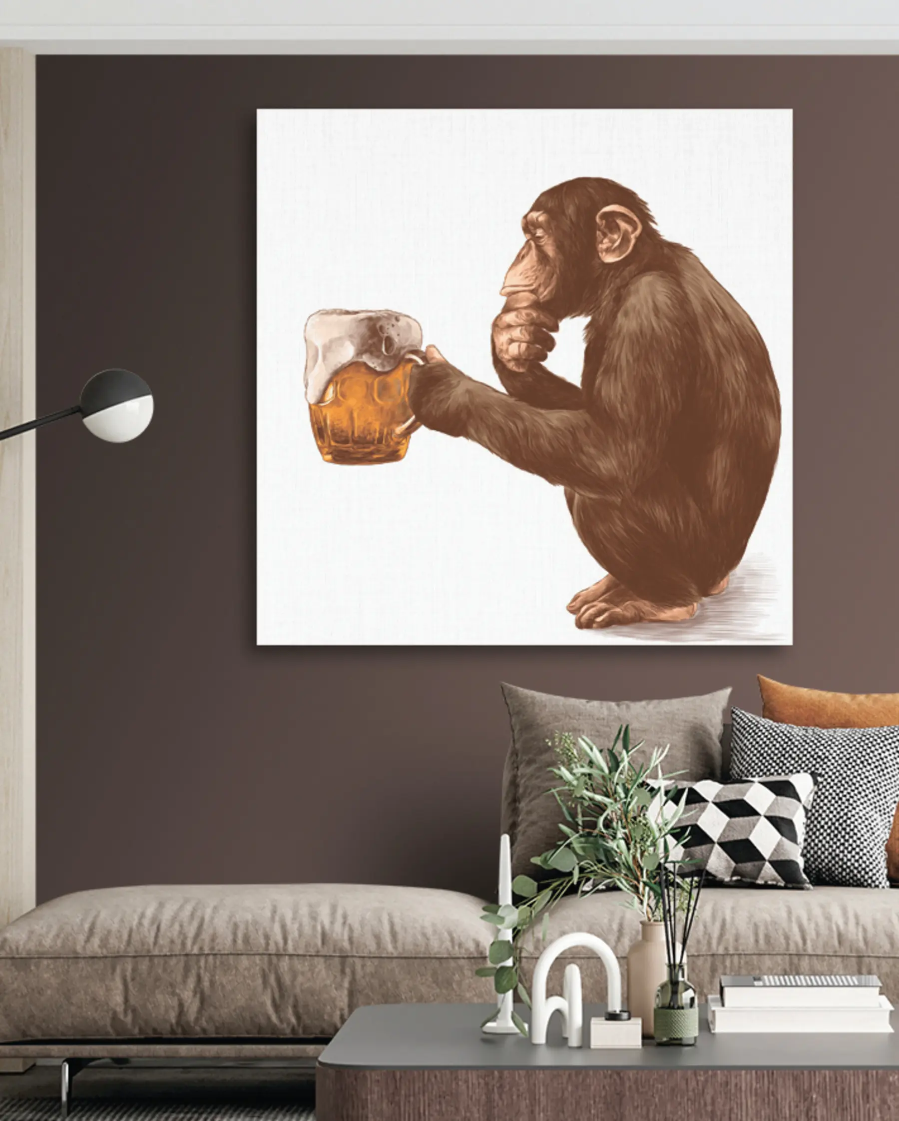 Papier peint Primate, vertébré et mammifère s31304