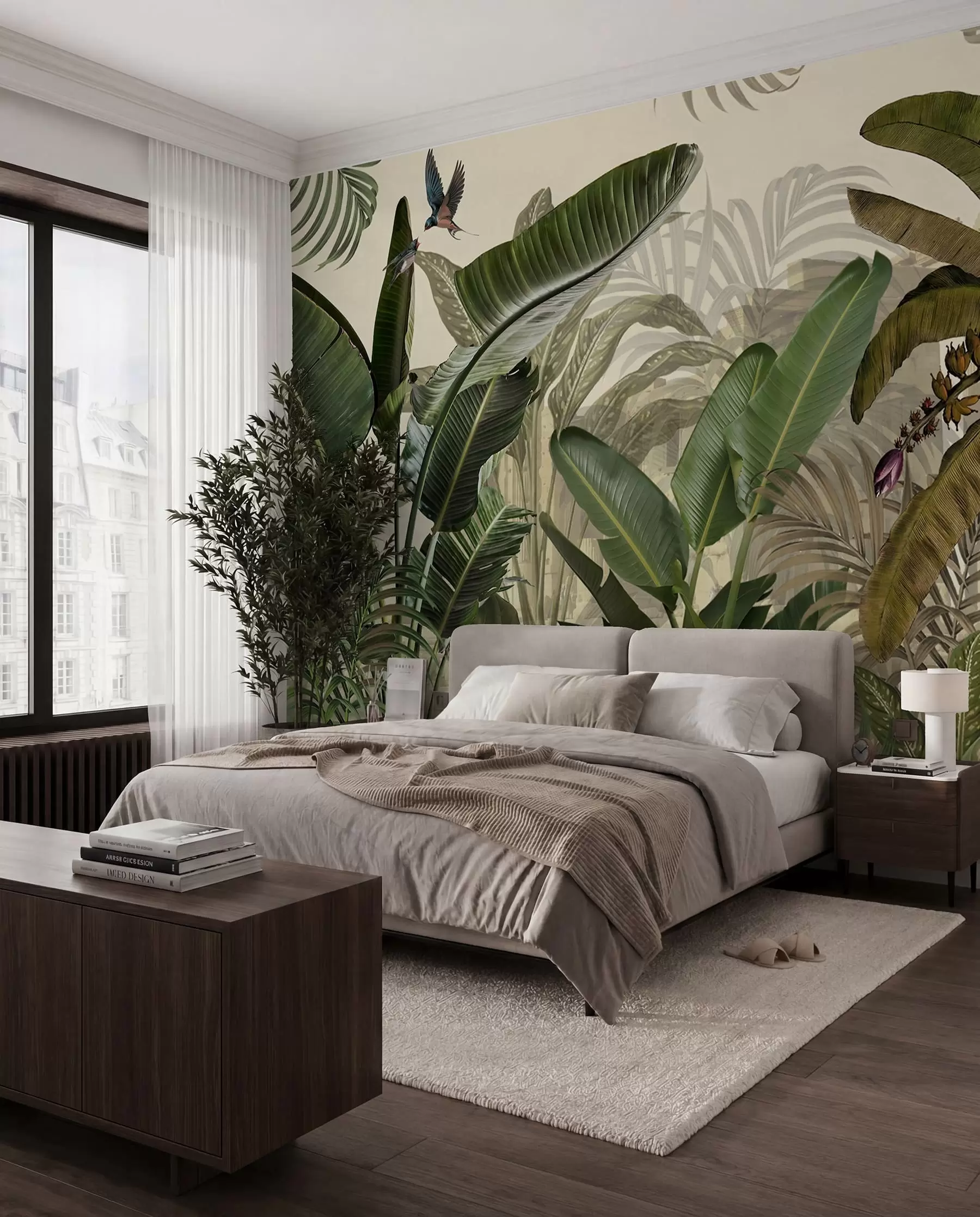 Papier peint Jungle tropicale et part u74748