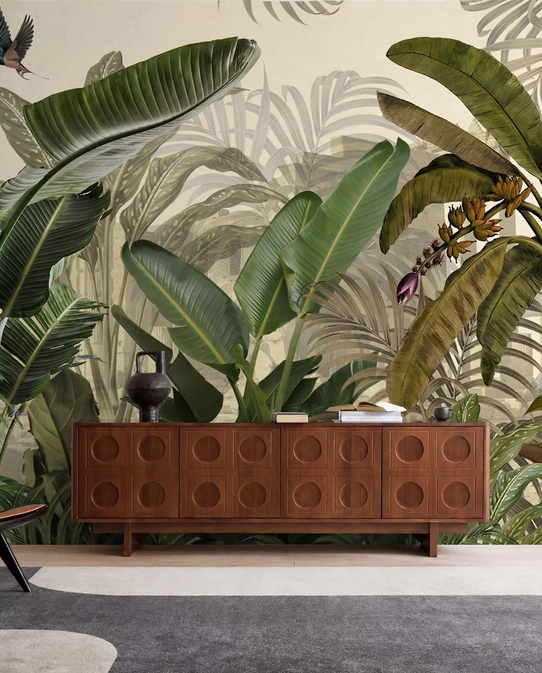 Papier peint Jungle tropicale et part u74748