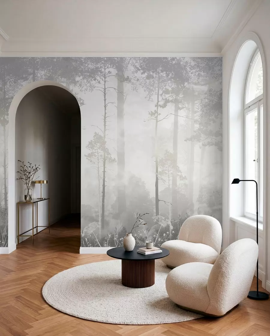 Papier peint Forêt nacrée u94439