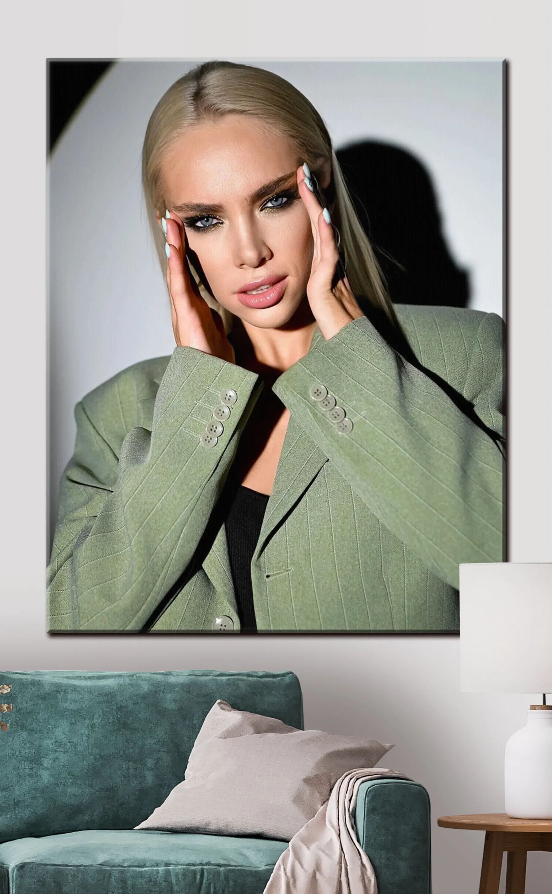 Tableau Portraits photo sur toile s33219