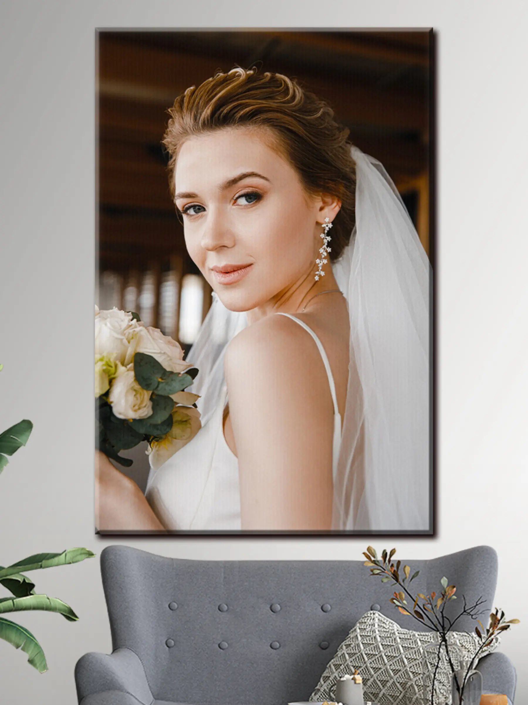 Tableau Faire un portrait photo sur toile s33261