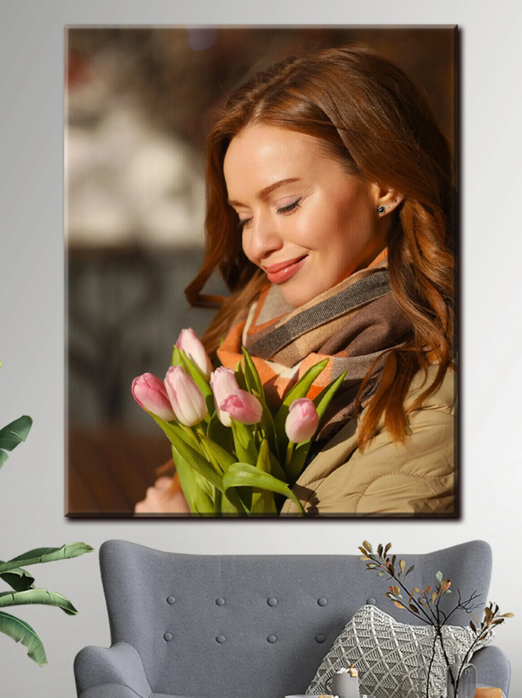Tableau Portraits photo sur toile s33282