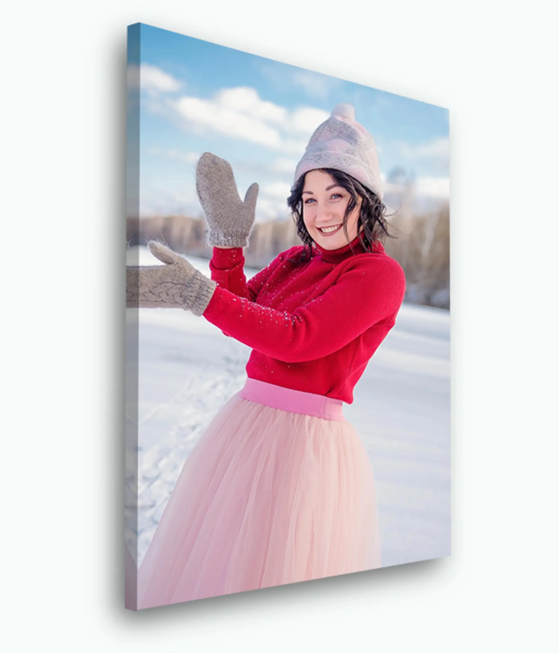 Tableau Portrait photo sur toile avec livraison s33359