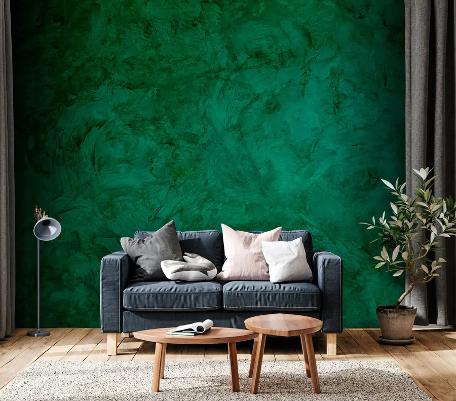 Papier peint texture de mur vert u95105