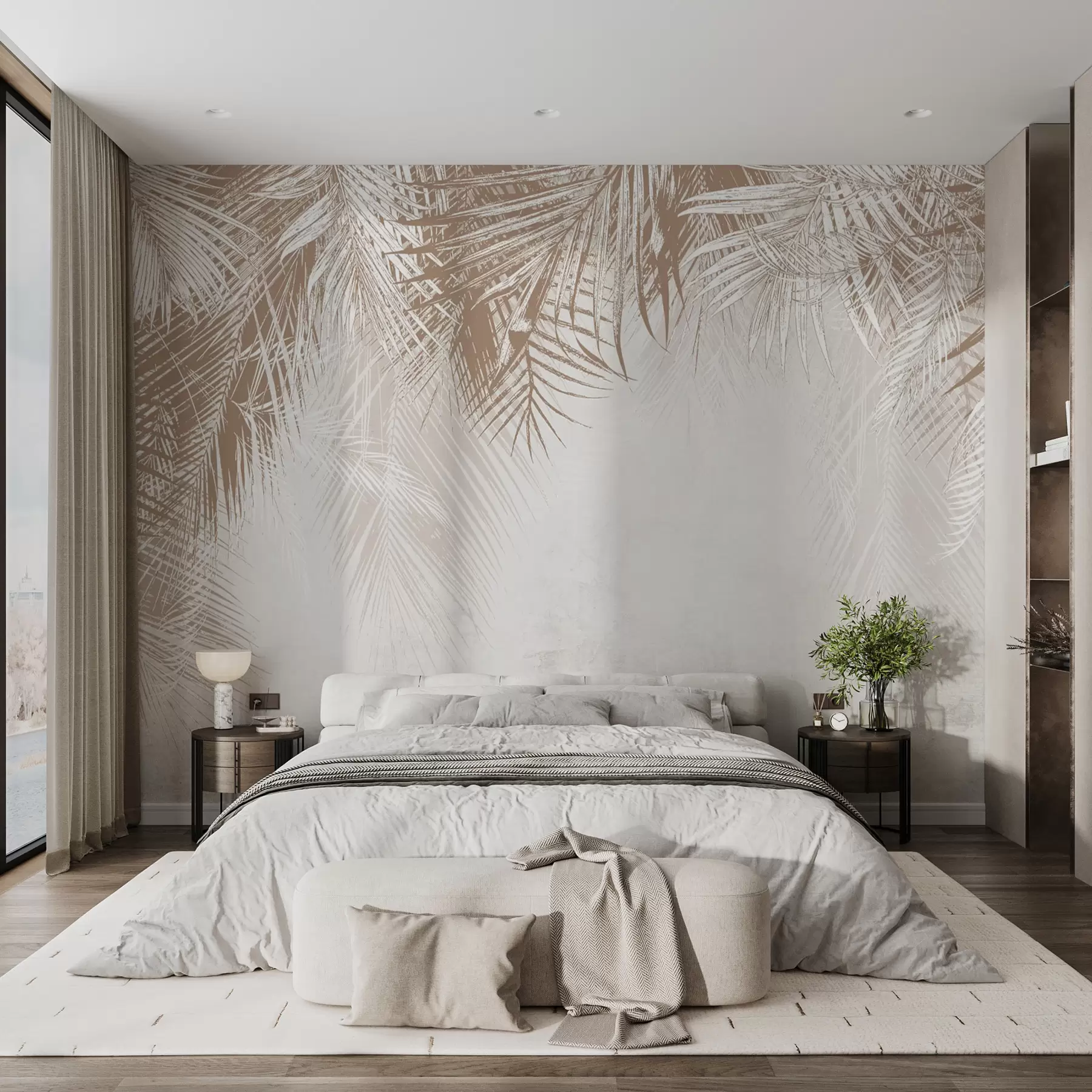 Papier peint arbres tropicaux u94465