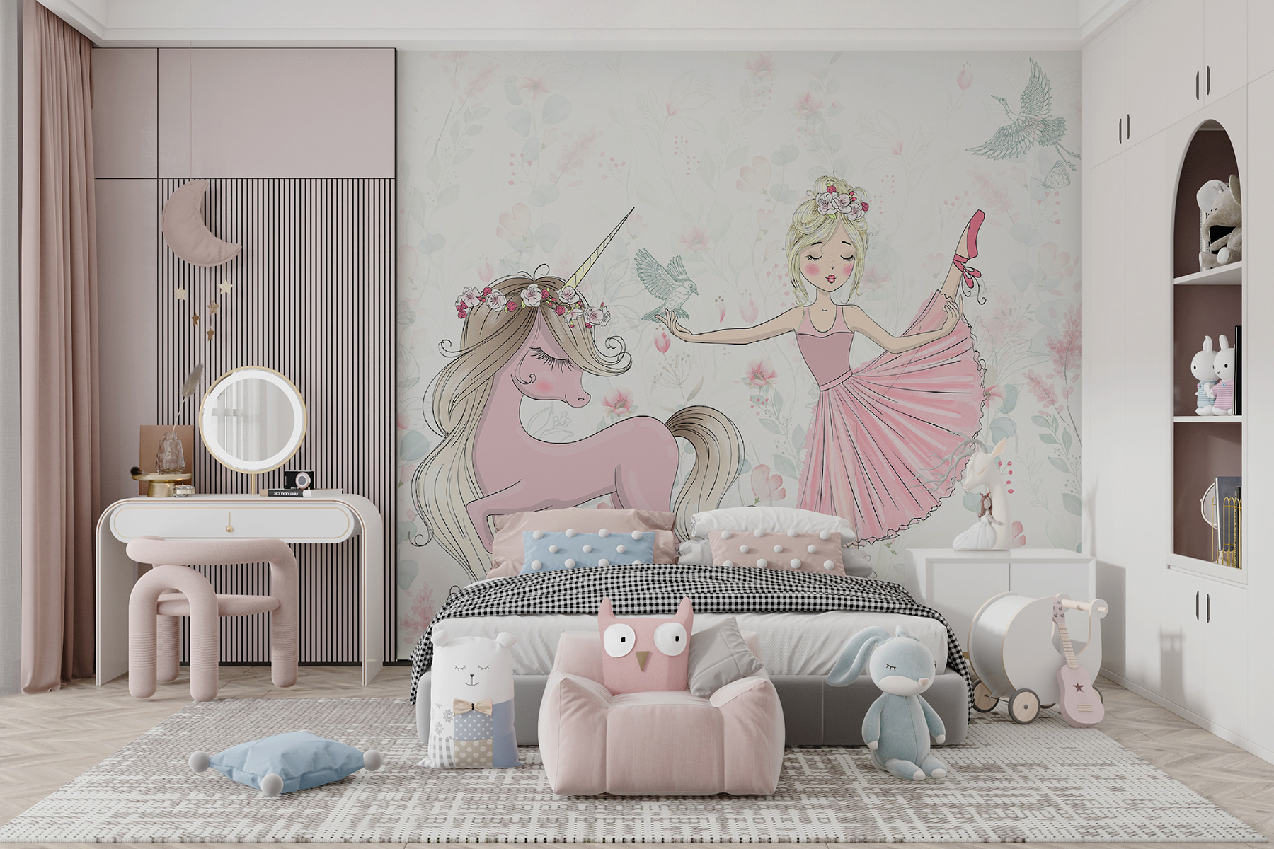 Couronne de Noël 3D - Décoration murale - 350 x 256 cm