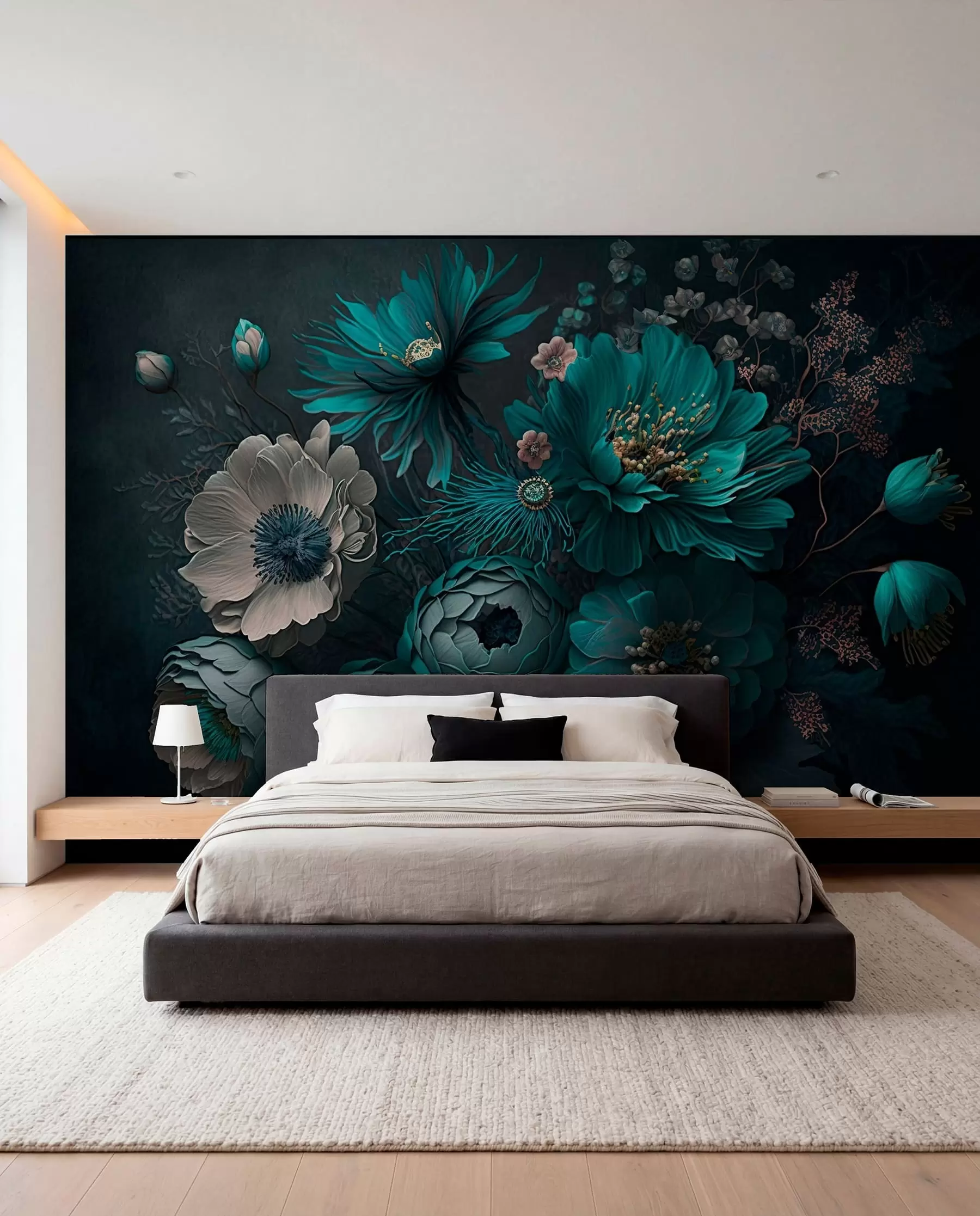 Papier peint fleurs du matin u75405
